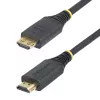 StarTech.com 30cm (1ft) ātrdarbīgs HDMI kabelis ar fiksējošiem savienotājiem, 4K 60Hz/1440p 144Hz, HDR10/HDCP 2.2/ARC, 18Gbps, UHD HDMI vads televizoram/monitoram/displejam, TPE apvalks