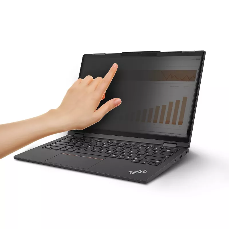 StarTech.com Lenovo X13 Yoga Gen 4 Bright privātuma ekrāna filtrs ar pieskārienu, pārliekams, 75% gaismas caurlaidība, pretatspīduma privātuma filtrs, +/- 30° skata leņķis