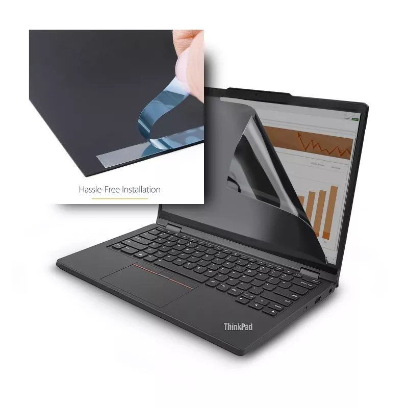 StarTech.com Lenovo X13 Yoga Gen 4 Bright privātuma ekrāna filtrs ar pieskārienu, pārliekams, 75% gaismas caurlaidība, pretatspīduma privātuma filtrs, +/- 30° skata leņķis