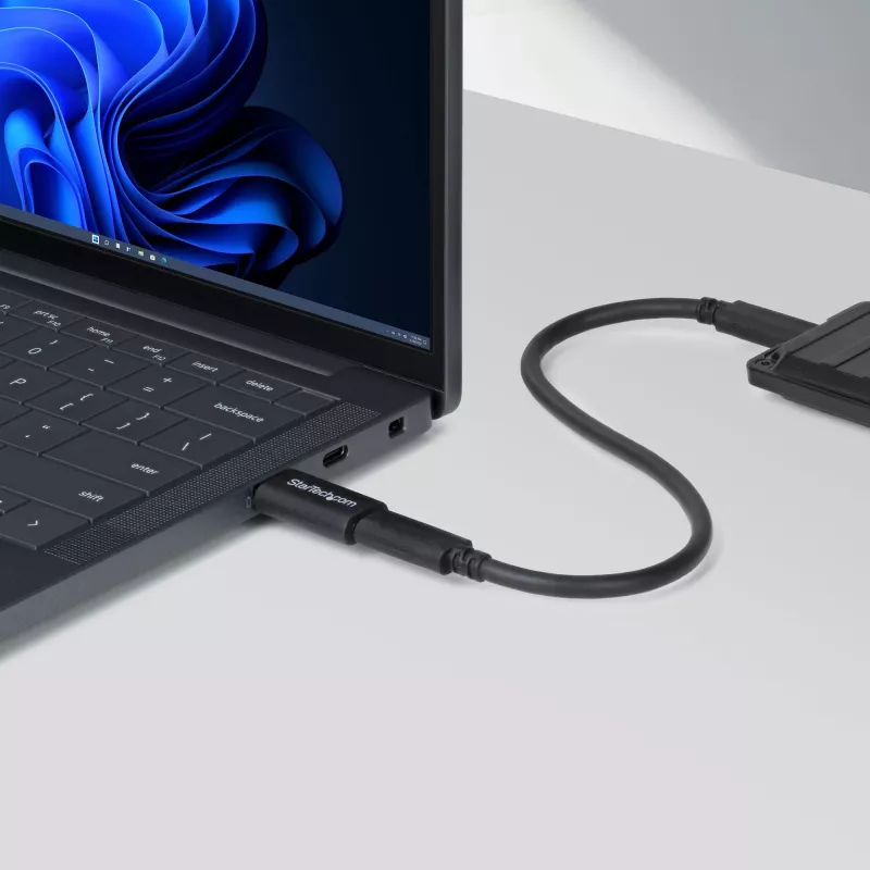 StarTech.com USB-A uz USB-C adapteris, USB-A vīrišķais uz USB-C sievišķais pārveidotājs, USB 10 Gbps, 5 V 900 mA, USB uz USB C adapteris USB-A lādētājiem/rumbām