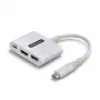 StarTech.com USB-C uz HDMI vairākportu adapteris ar 140 W PD uzlādi, 4K 60 Hz HDMI, USB 5 Gbps centrmezglu, mini doks MacBook / Dell / Thinkpad / HP / iPad / planšetdatoriem