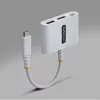 StarTech.com USB-C uz HDMI vairākportu adapteris ar 140 W PD uzlādi, 4K 60 Hz HDMI, USB 5 Gbps centrmezglu, mini doks MacBook / Dell / Thinkpad / HP / iPad / planšetdatoriem