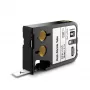 DYMO XTL saraušanās caurulīšu etiķetes | 12 mm x 2,7 m | melns uz balta