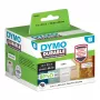 DYMO Oriģināls LabelWriter izturīgās uzlīmes | 25 mm x 89 mm | balts polipropilēns | 2 ruļļi pa 350 (700 pašlīmējošas uzlīmes) | augstas veiktspējas | paredzētas LabelWriter uzlīmju printeriem