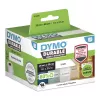 DYMO Oriģināls LabelWriter izturīgās uzlīmes | 25 mm x 89 mm | balts polipropilēns | 2 ruļļi pa 350 (700 pašlīmējošas uzlīmes) | augstas veiktspējas | paredzētas LabelWriter uzlīmju printeriem