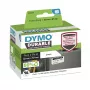 DYMO Oriģināls LabelWriter izturīgās uzlīmes | 57mm x 32mm | Balta polipropilēna | 800 pašlīmējošas uzlīmes | Augsta veiktspēja | Paredzētas LabelWriter uzlīmju printeriem