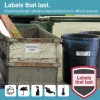 DYMO LW Izturīgās uzlīmes - 19 x 64 mm - 1933085, Balta, Pašlīmējoša printera uzlīme, Polipropilēns (PP), Pastāvīga, Taisnstūris, -18 - 50 °C