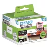 DYMO Oriģināls LabelWriter Izturīgās uzlīmes | 59 mm x 102 mm | Balts polipropilēns | 300 pašlīmējošas uzlīmes | Augsta veiktspēja | Piemērotas LabelWriter uzlīmju printeriem