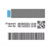 DYMO oriģinālās LabelWriter krājumu rotācijas etiķetes pārtikas rūpniecībai | 54 mm x 70 mm | 400 krāsu kodu pašlīmējošas etiķetes | LabelWriter etiķešu izgatavotājiem