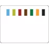 DYMO oriģinālās LabelWriter krājumu rotācijas etiķetes pārtikas rūpniecībai | 54 mm x 70 mm | 400 krāsu kodu pašlīmējošas etiķetes | LabelWriter etiķešu izgatavotājiem