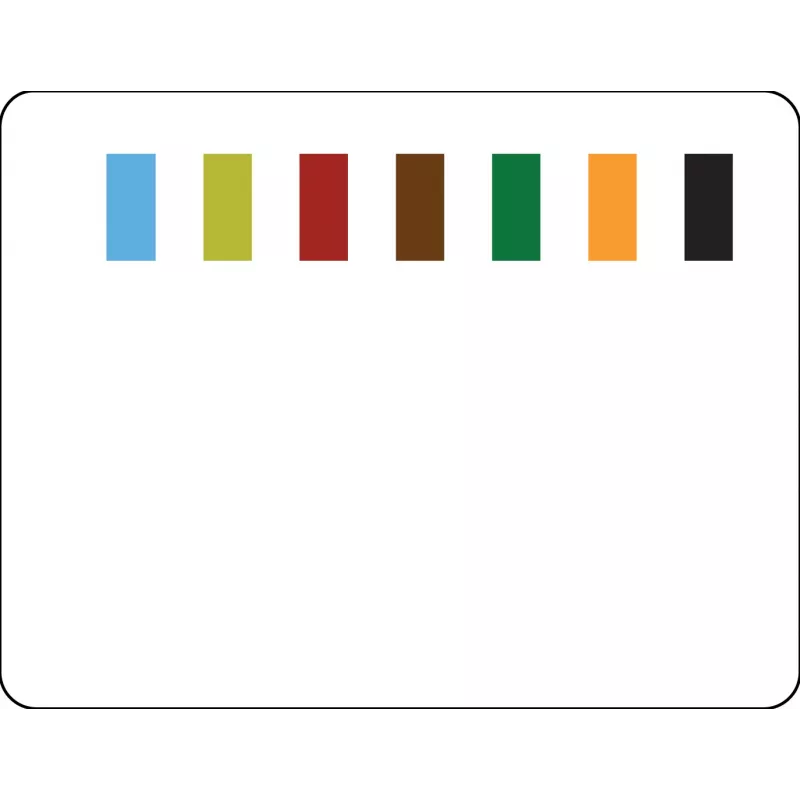 DYMO oriģinālās LabelWriter krājumu rotācijas etiķetes pārtikas rūpniecībai | 54 mm x 70 mm | 400 krāsu kodu pašlīmējošas etiķetes | LabelWriter etiķešu izgatavotājiem