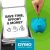 DYMO Authentic LW 2-Up cenu zīmju uzlīmes | 10 mm x 19 mm | Uzlīmes LabelWriter etiķešu printeriem | 1 rullis ar 1500 cenu zīmju uzlīmēm
