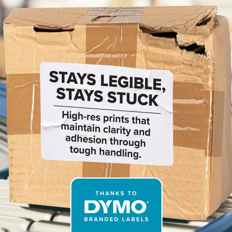 DYMO Authentic LW 2-Up cenu zīmju uzlīmes | 10 mm x 19 mm | Uzlīmes LabelWriter etiķešu printeriem | 1 rullis ar 1500 cenu zīmju uzlīmēm