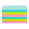 3M 622-12SS-MIA piezīmju papīrs Kvadrātveida Zila, Rozā, Dzeltena Pašlīmējošs