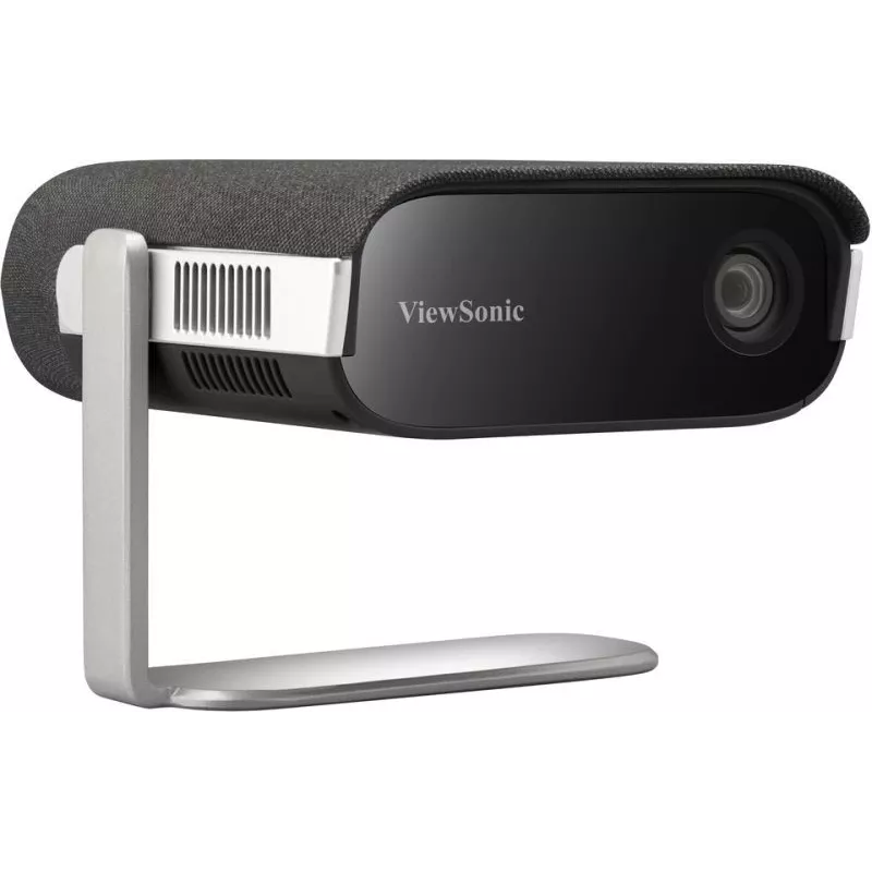 Viewsonic M1XE datu projektors īsa attāluma projektors LED WVGA (854x480) Melns, Sudraba