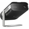 Viewsonic M1XE datu projektors īsa attāluma projektors LED WVGA (854x480) Melns, Sudraba