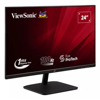Viewsonic VA2432-H-2 datora monitors 61 cm (24 collas) 1920 x 1080 pikseļi Full HD LED Melns