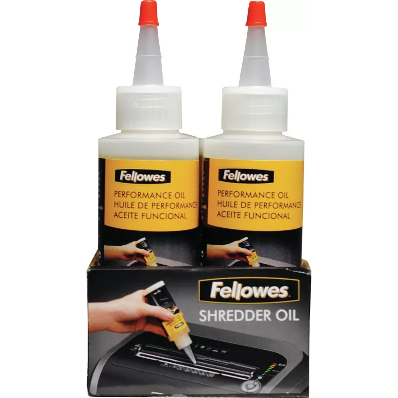 Fellowes smalcinātāja eļļa 120 ml, eļļošanas eļļa, 0,12 l, daudzkrāsaina, 44,5 mm, 44,5 mm, 161,9 mm