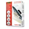 Fellowes Glossy 125 mikronu karšu laminēšanas plēves - 54x86mm, spīdīgas, caurspīdīgas, 0,125 mm, 86 mm, 1 mm, 54 mm