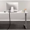 Fellowes CableZip - melns, kabeļu uzmava, galds, melns