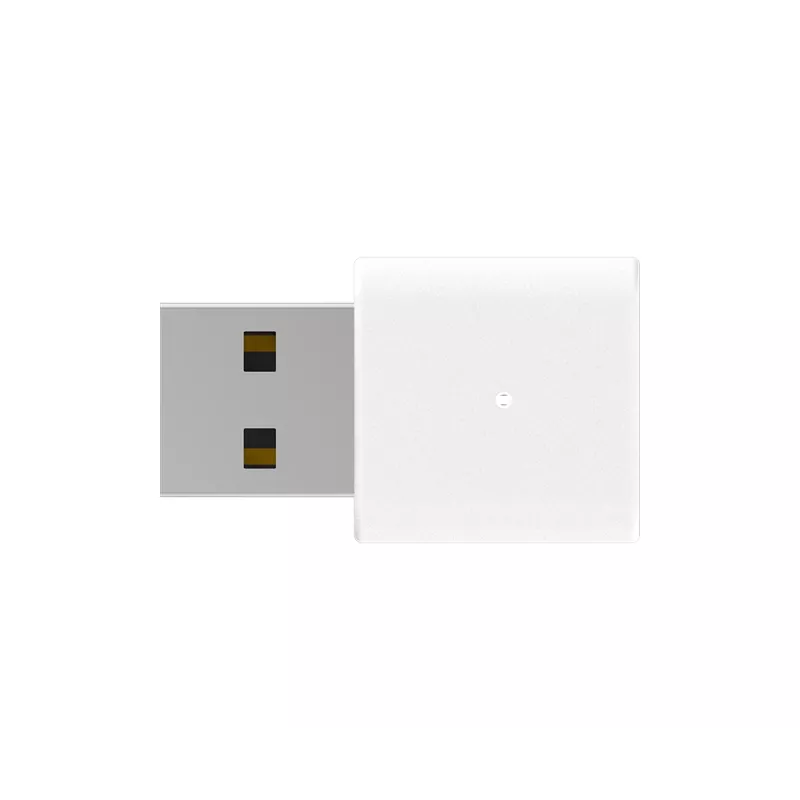 D-Link N300 Wi-Fi 4 USB Adapteris, vadu un bezvadu, USB, WLAN, balts