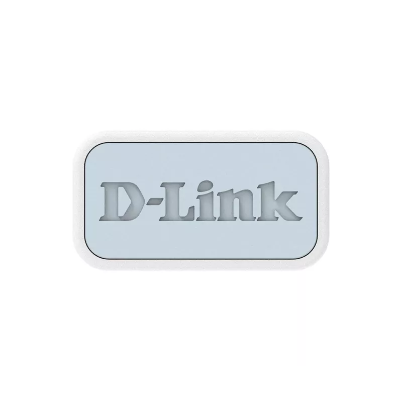D-Link N300 Wi-Fi 4 USB Adapteris, vadu un bezvadu, USB, WLAN, balts