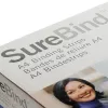 GBC SureBind® iesiešanas sloksne A4 25 mm, melna, 250 loksnēm, akrilnitrila butadiēna stirols (ABS), A4, 25 mm, 297 mm