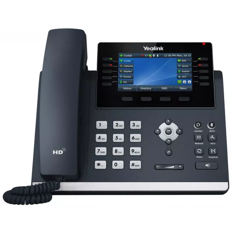 Yealink SIP-T46U IP tālrunis Pelēks LCD Wi-Fi