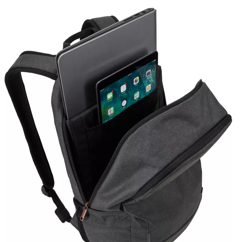 Case Logic Era ERABP-116 Obsidian mugursoma Melna Poliesters