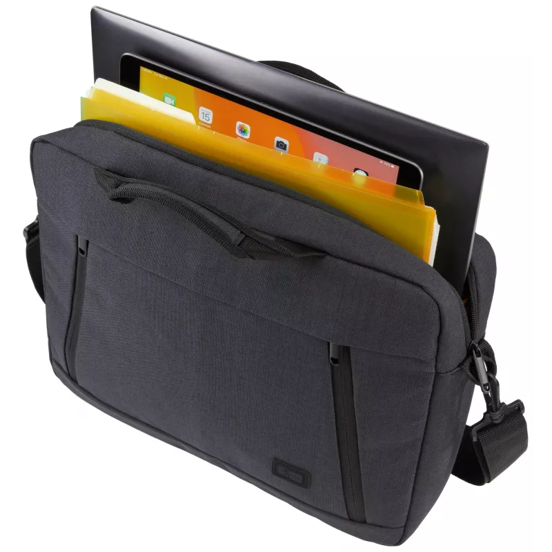 Case Logic Huxton HUXA-214 Melns 35.6 cm (14 inch) Briefcase