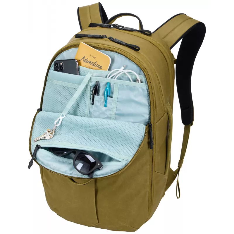 Thule Aion TATB128 - Nutria mugursoma Ikdienas mugursoma Haki Poliesters