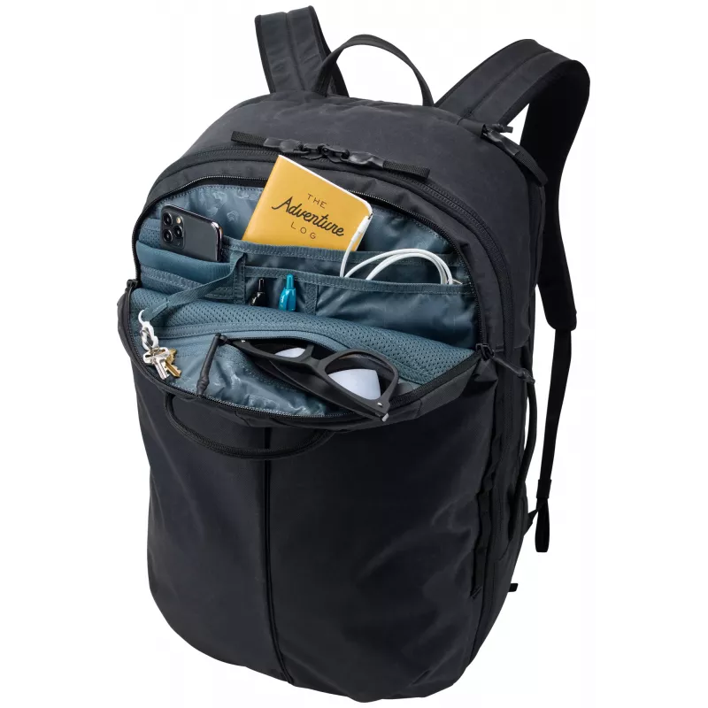 Thule Aion TATB140 - Melna ceļojumu soma Mīksts apvalks 40 L Poliesteris