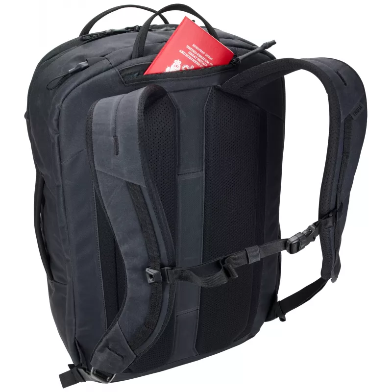 Thule Aion TATB140 - Melna ceļojumu soma Mīksts apvalks 40 L Poliesteris