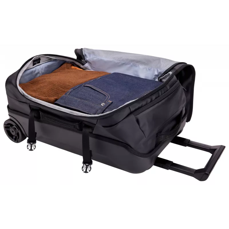 Thule Chasm TCCO222 melns čemodāns ar rokturi mīksts korpus 22 L poliestera