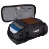 Thule Chasm TDSD304 Melna ceļojumu soma 90 L Poliesters