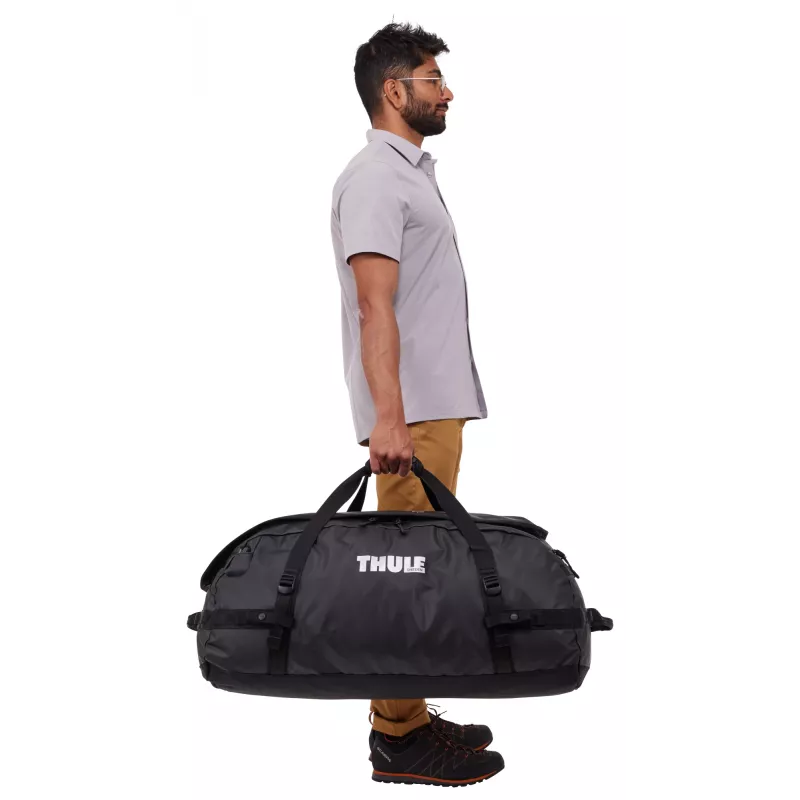 Thule Chasm TDSD304 Melna ceļojumu soma 90 L Poliesters