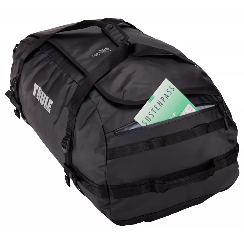 Thule Chasm TDSD304 Melna ceļojumu soma 90 L Poliesters