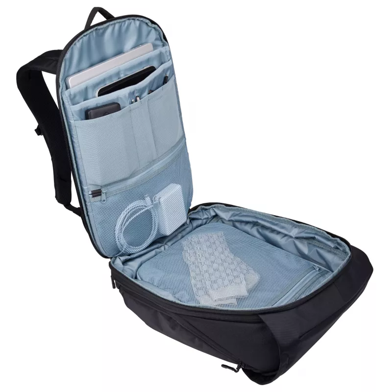 Thule Subterra 2 TSTB434 MELNS mugursoma Ceļojumu mugursoma Poliesteris