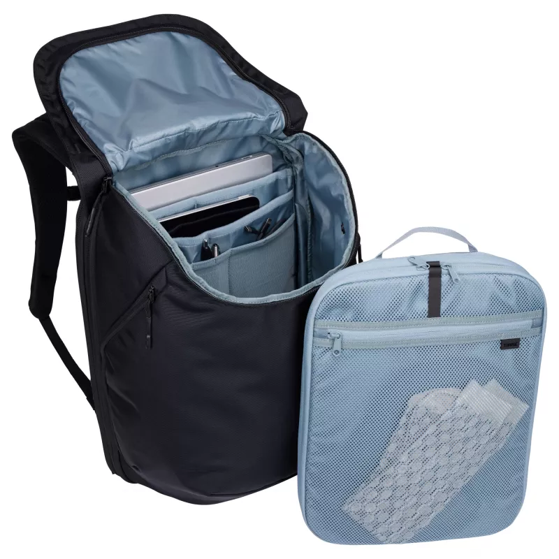 Thule Subterra 2 TSTB434 MELNS mugursoma Ceļojumu mugursoma Poliesteris