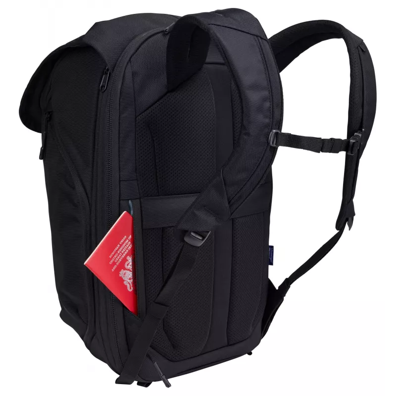 Thule Subterra 2 TSTB434 MELNS mugursoma Ceļojumu mugursoma Poliesteris