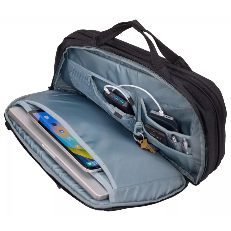 Thule Subterra 2 TSBB401 Melna mugursoma Ceļojumu mugursoma Poliesters
