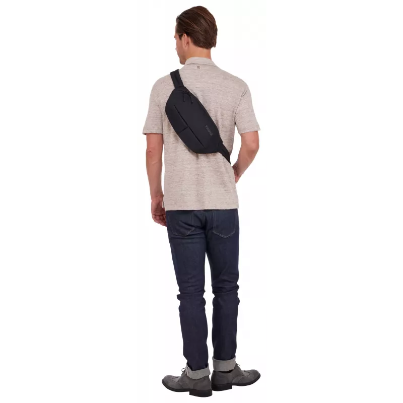 Thule Subterra 2 TSS403 melna poliestera unisex somiņa pār plecu