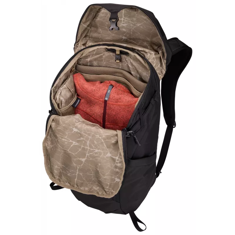 Thule Alltrail TADP225 Melna mugursoma Ceļojumu mugursoma Poliesteris
