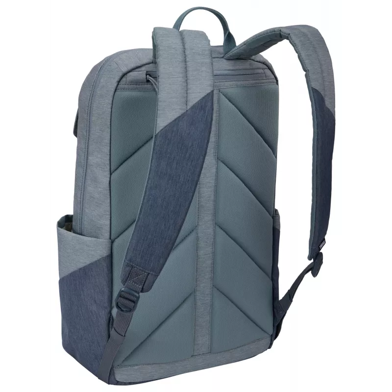 Thule Lithos TLBP216 Pond Gray mugursoma, ikdienas mugursoma, pelēka, poliesteris