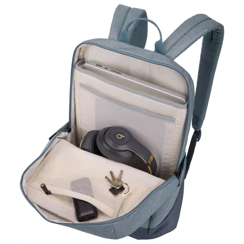 Thule Lithos TLBP216 Pond Gray mugursoma, ikdienas mugursoma, pelēka, poliesteris