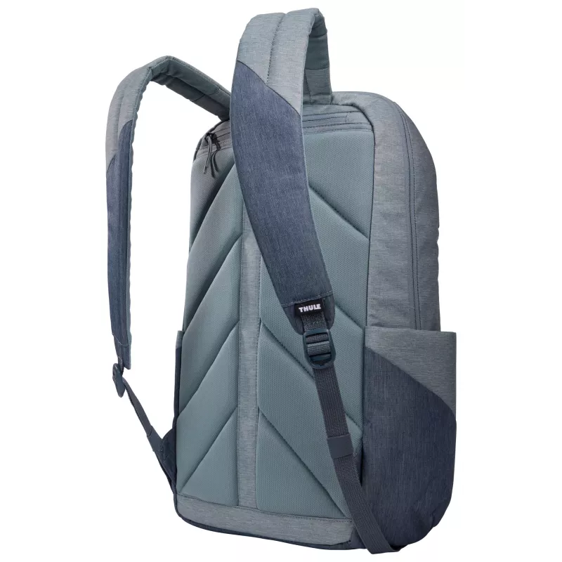 Thule Lithos TLBP216 Pond Gray mugursoma, ikdienas mugursoma, pelēka, poliesteris
