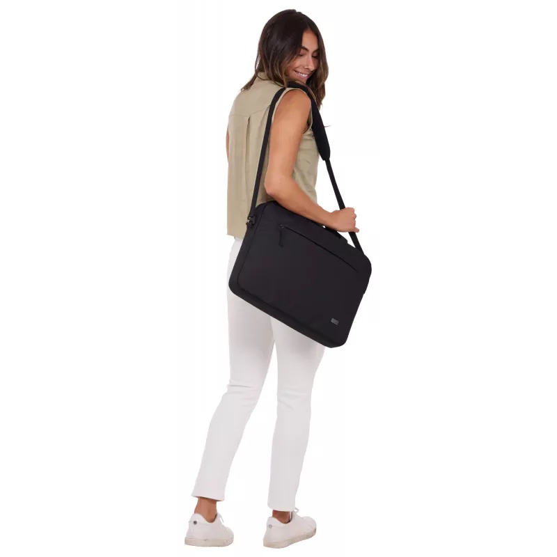 Case Logic Invigo Eco INVIA116 Melns 39,6 cm (15,6 collu) Uzmavas futrālis