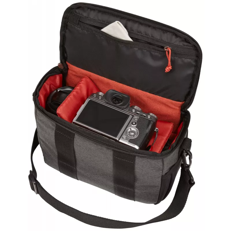 Case Logic Era CECS-103 Obsidian Toploader maciņš Pelēks
