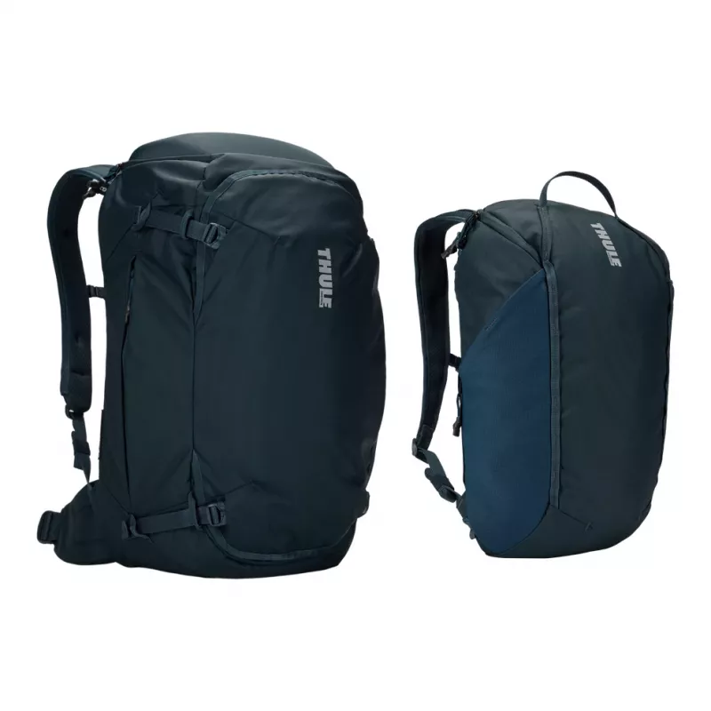 Thule TLPM260 tumši zila mugursoma ceļojumu mugursoma no poliestera