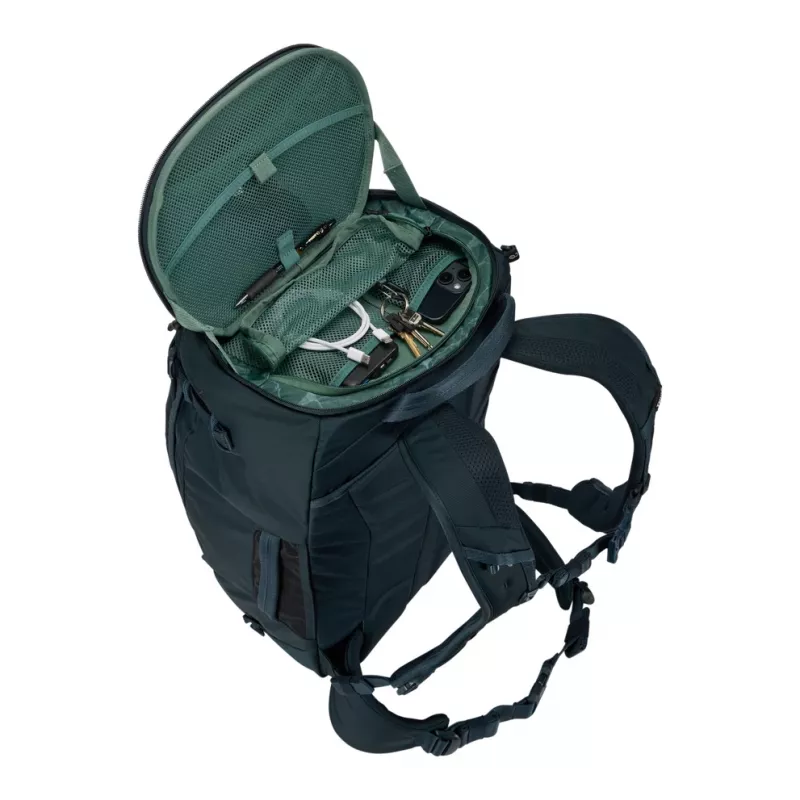 Thule TLPM260 tumši zila mugursoma ceļojumu mugursoma no poliestera